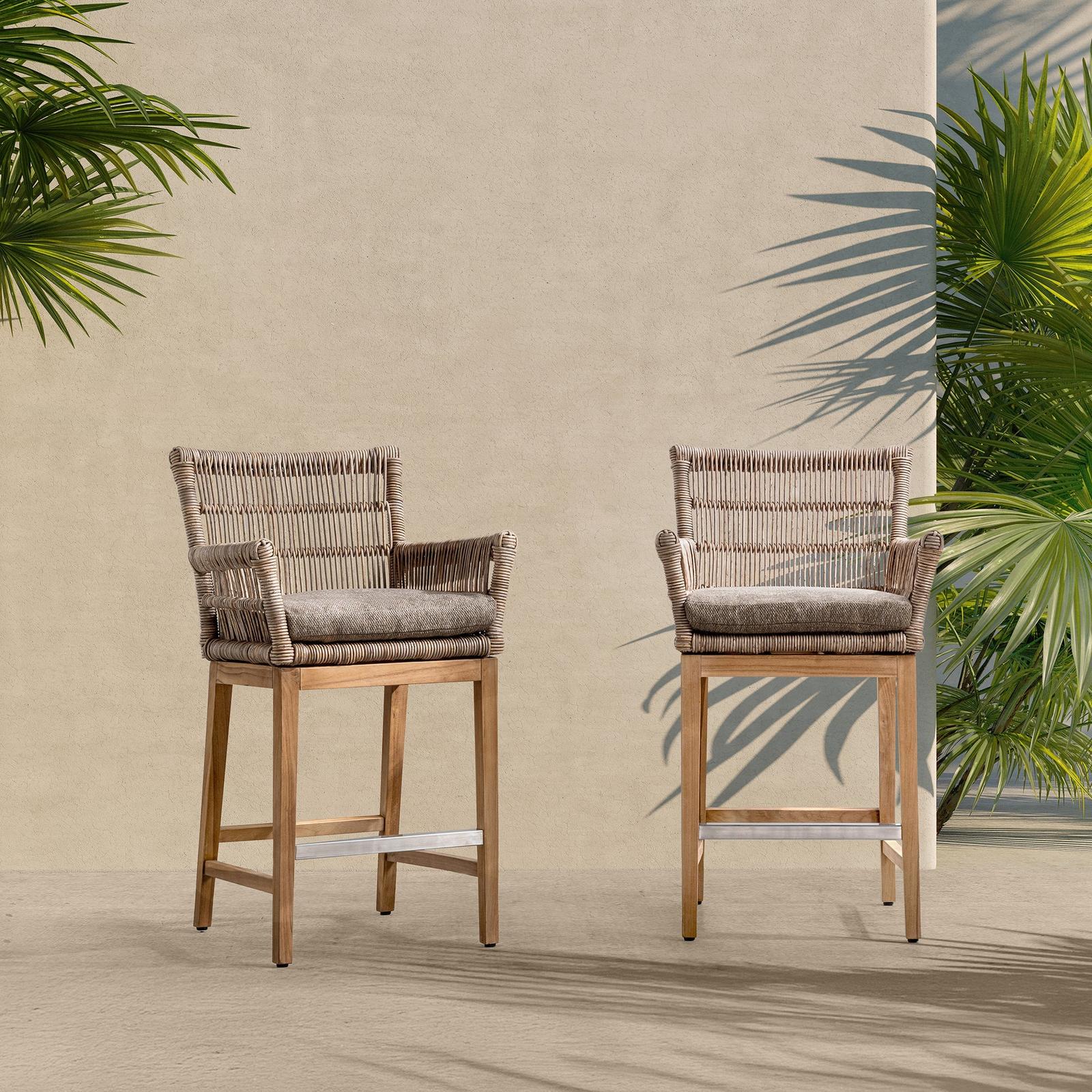 Classic Home Valerie Outdoor Counter Stool