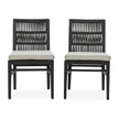 Classic Home Westville Outdoor Dining Chair - Set of 2