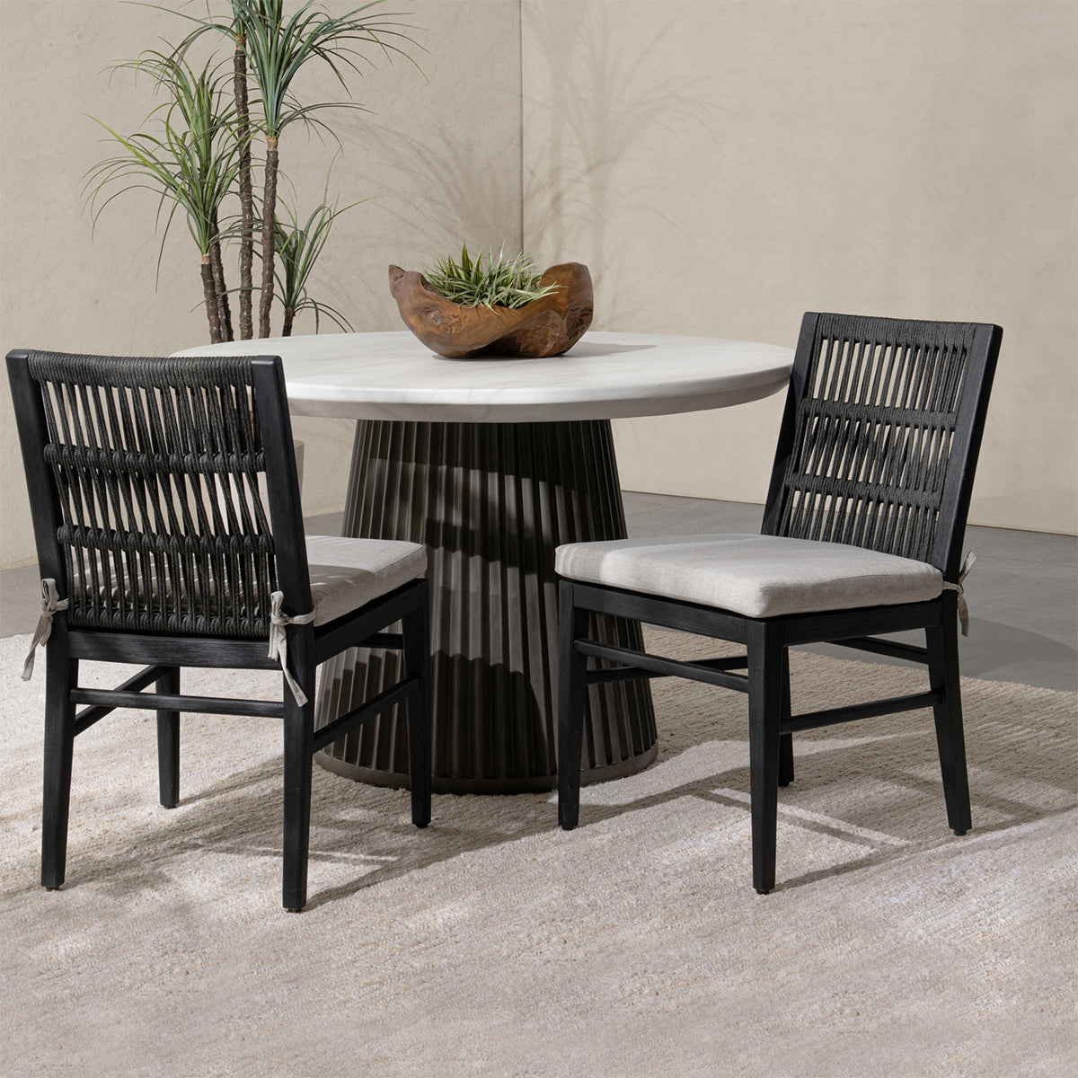 Classic Home Westville Outdoor Dining Chair - Set of 2