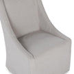 Classic Home Warwick Upholstered Rolling Dining Chair