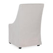 Classic Home Warwick Upholstered Rolling Dining Chair