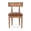 Classic Home Alvaro Leather Dining Chair - Set of 2