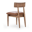 Classic Home Alvaro Leather Dining Chair - Set of 2