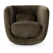 Classic Home Nico Upholstered Swivel Chair