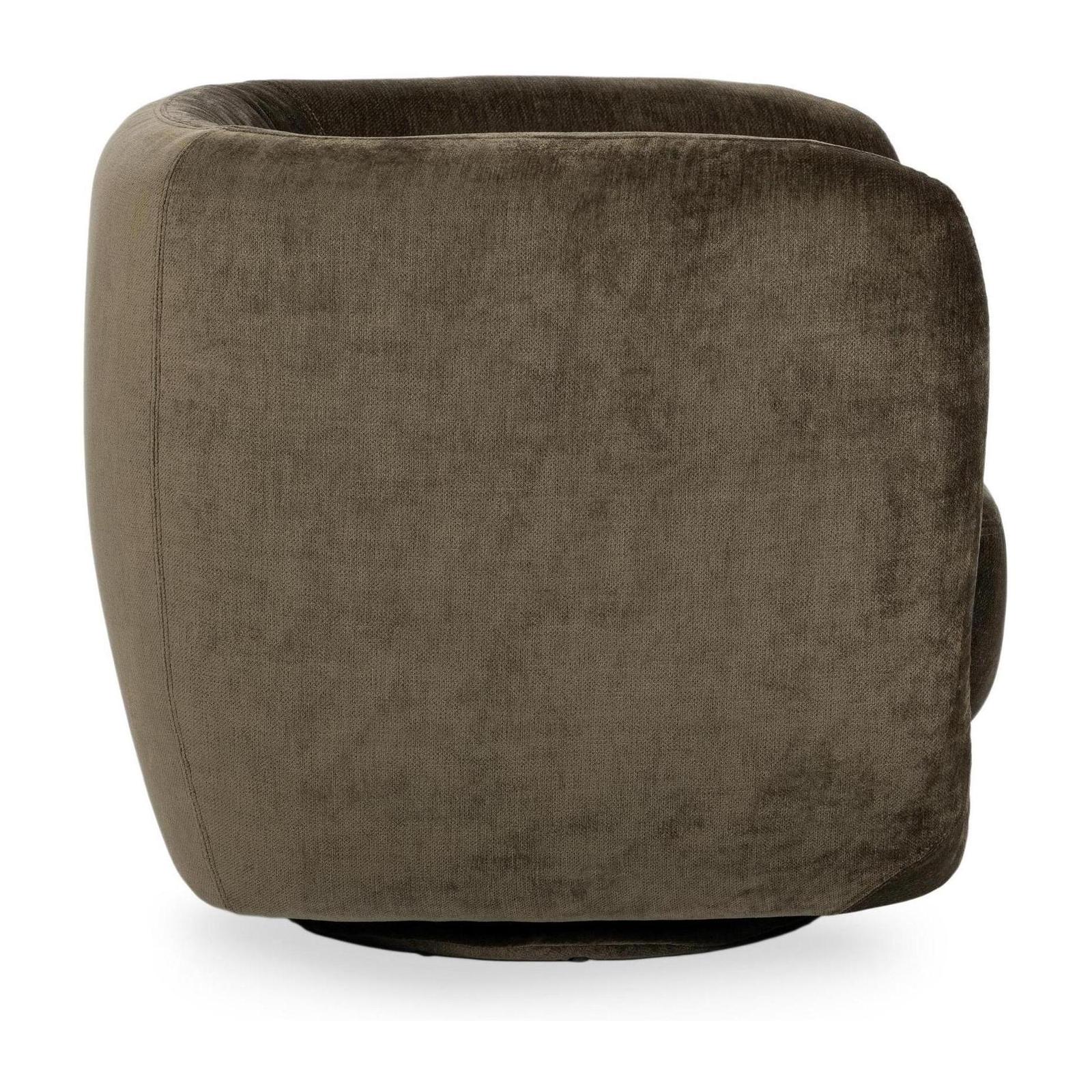 Classic Home Nico Upholstered Swivel Chair