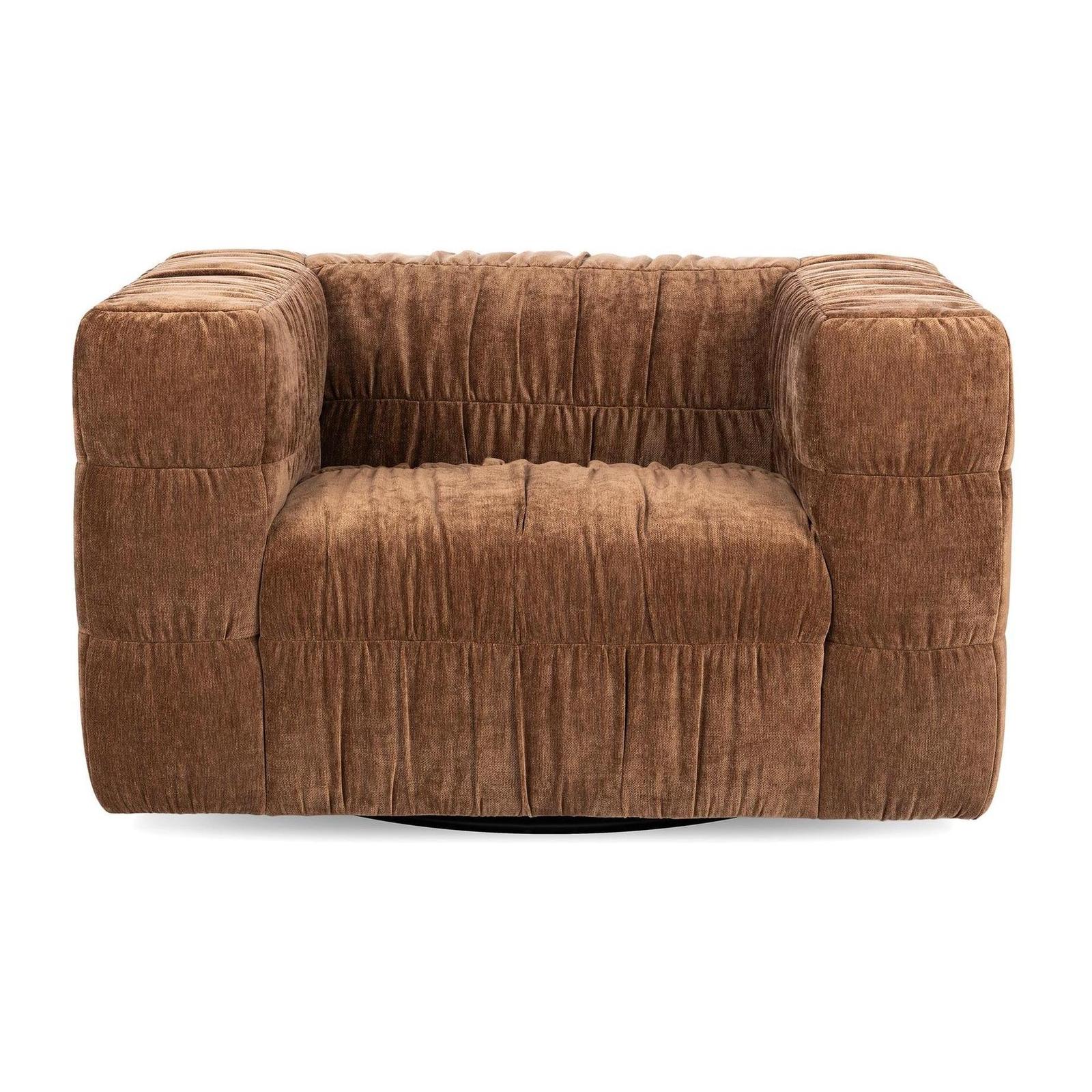Classic Home Afeela Upholstered Swivel Chair