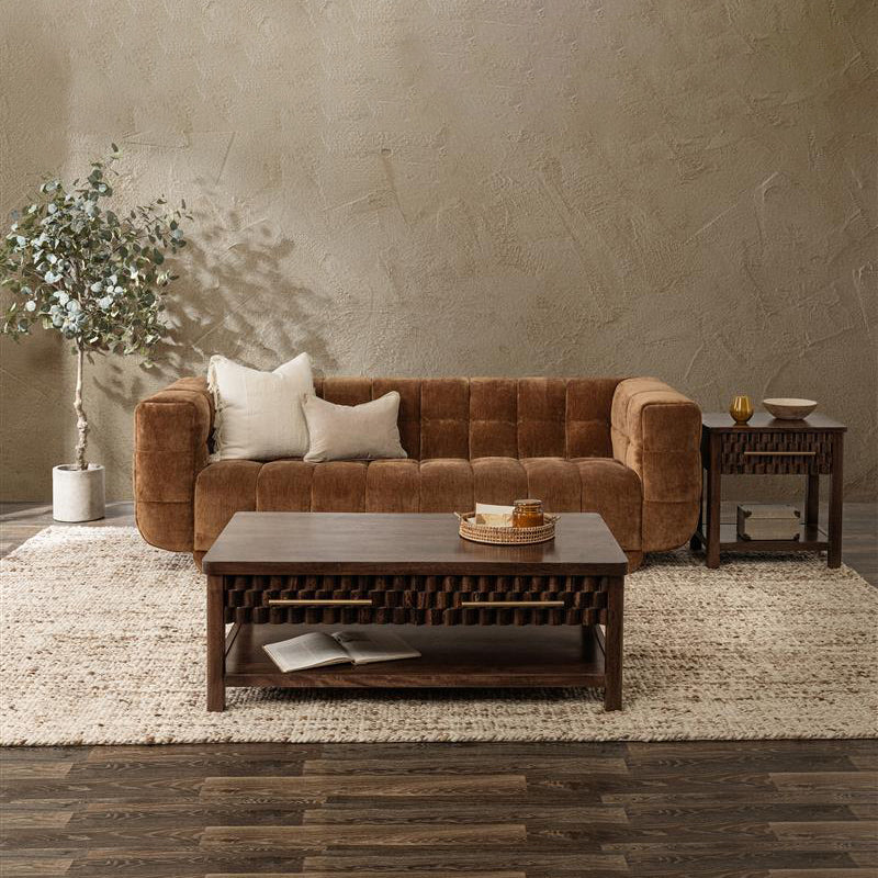 Classic Home Thea Upholstered Sofa Clearance