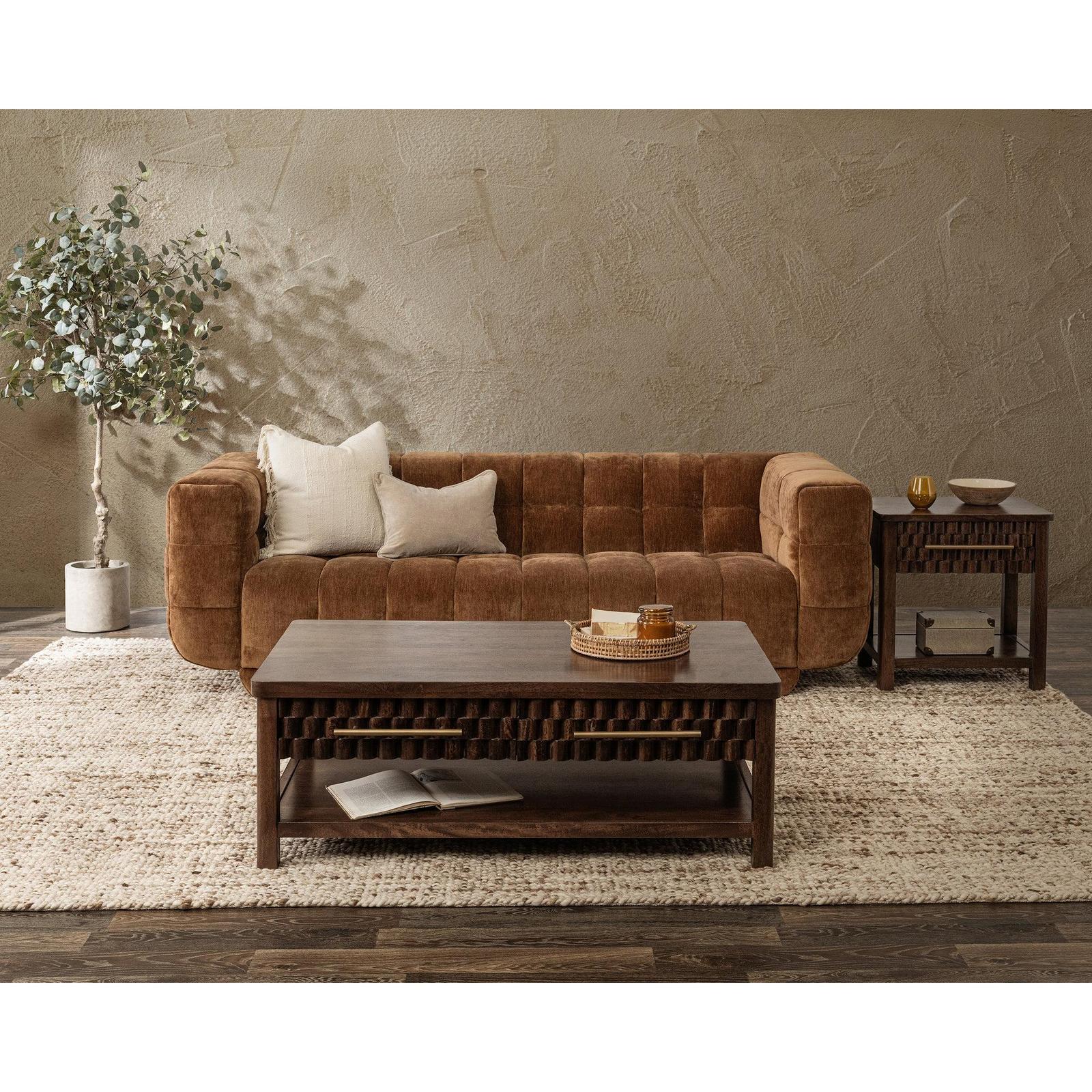 Classic Home Thea Upholstered Sofa Clearance