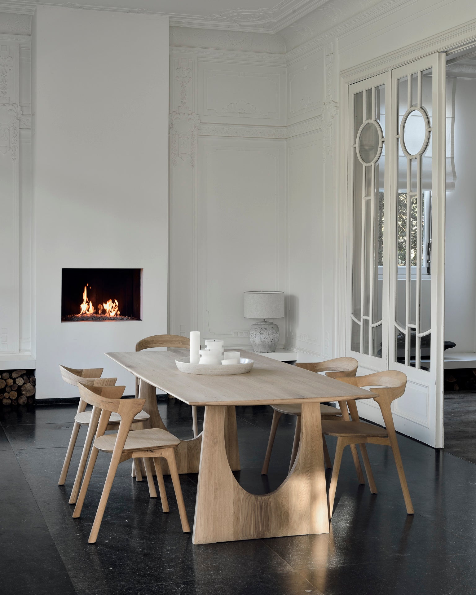 Ethnicraft Geometric Dining Table