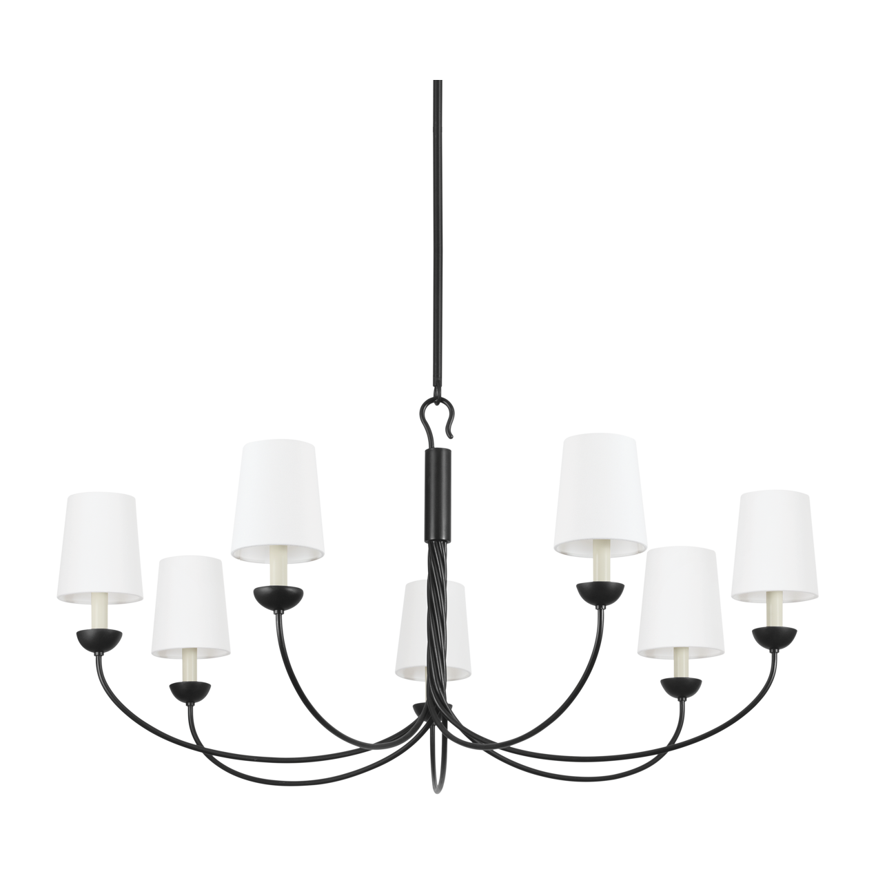Hudson Valley Lighting Montpelier 7 Light 48 inch Chandelier Ceiling Light