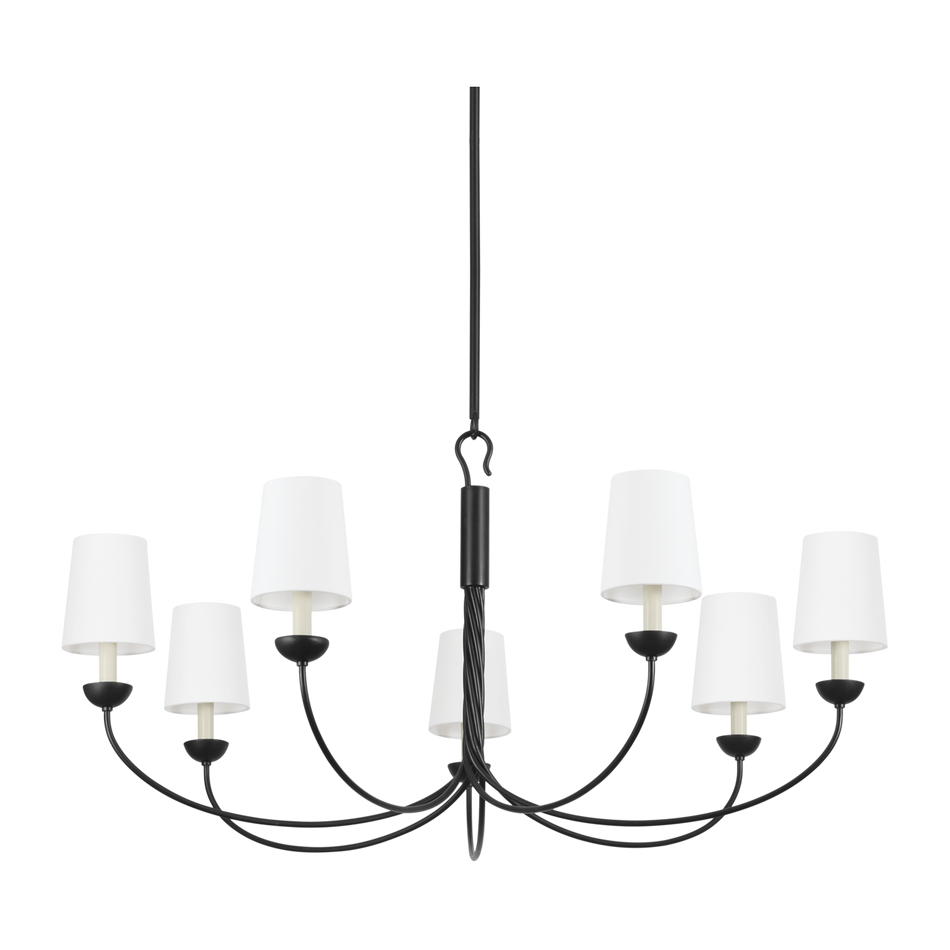 Hudson Valley Lighting Montpelier 7 Light 48 inch Chandelier Ceiling Light