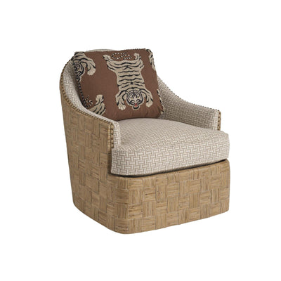 Barclay Butera Upholstery Hamlin Swivel Chair
