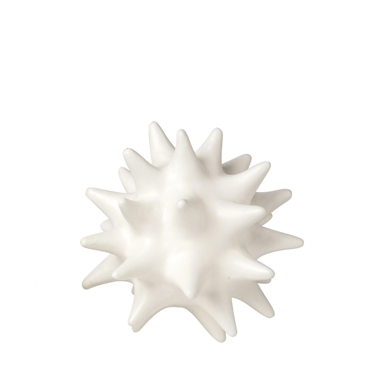Global Views Matte White Urchin