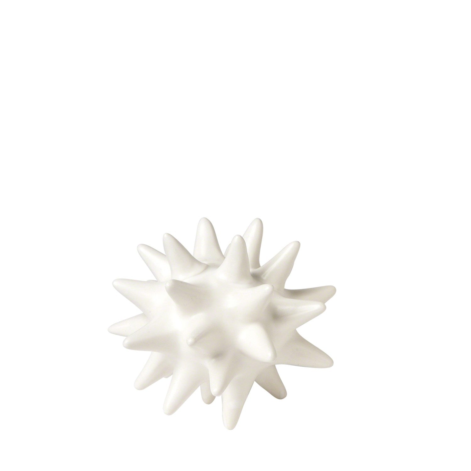 Global Views Matte White Urchin