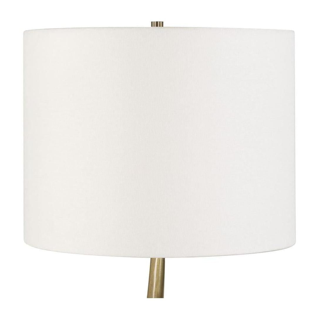 Uttermost Spiraling Cordless Brass Buffet Lamp