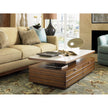 Tommy Bahama Home Ocean Club Solstice Cocktail Table With Stone Top