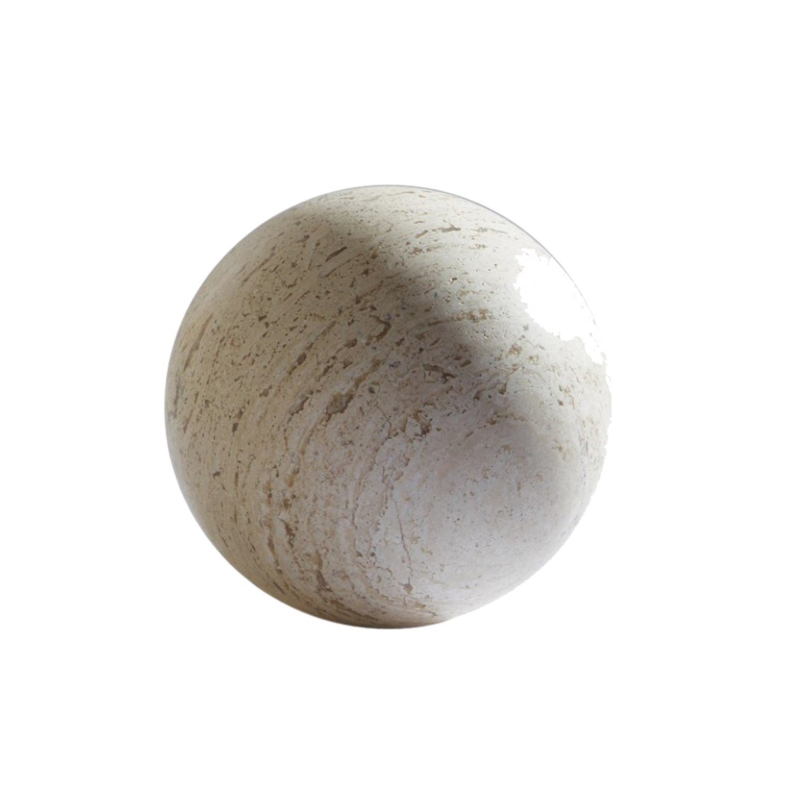 Global Views Travertine Sphere