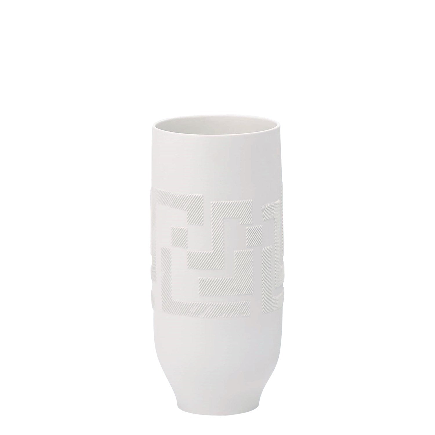 Global Views Matte White Chaco Vase