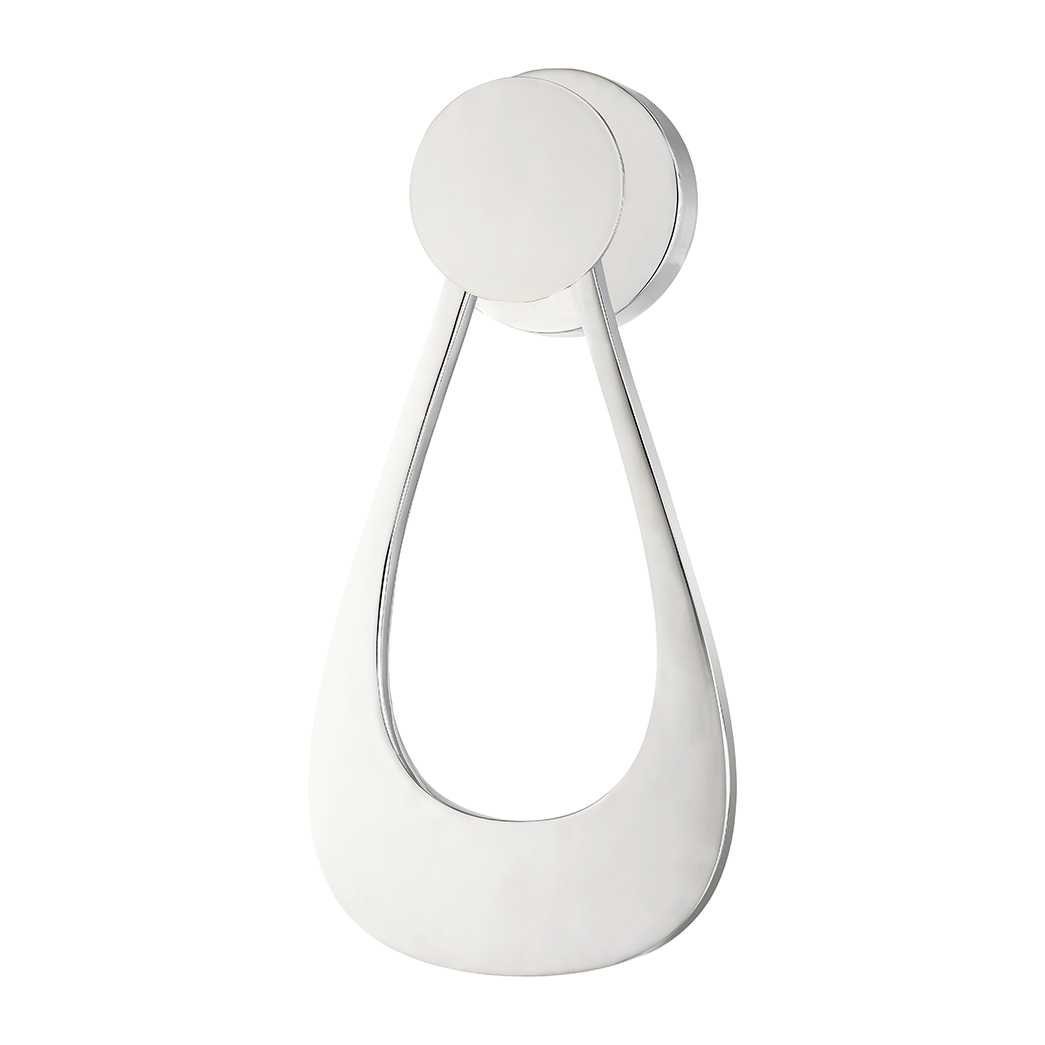 Hudson Valley Lighting Rooney 7.75 inch Polished Nickel Wall Sconce Wall Light Clearance