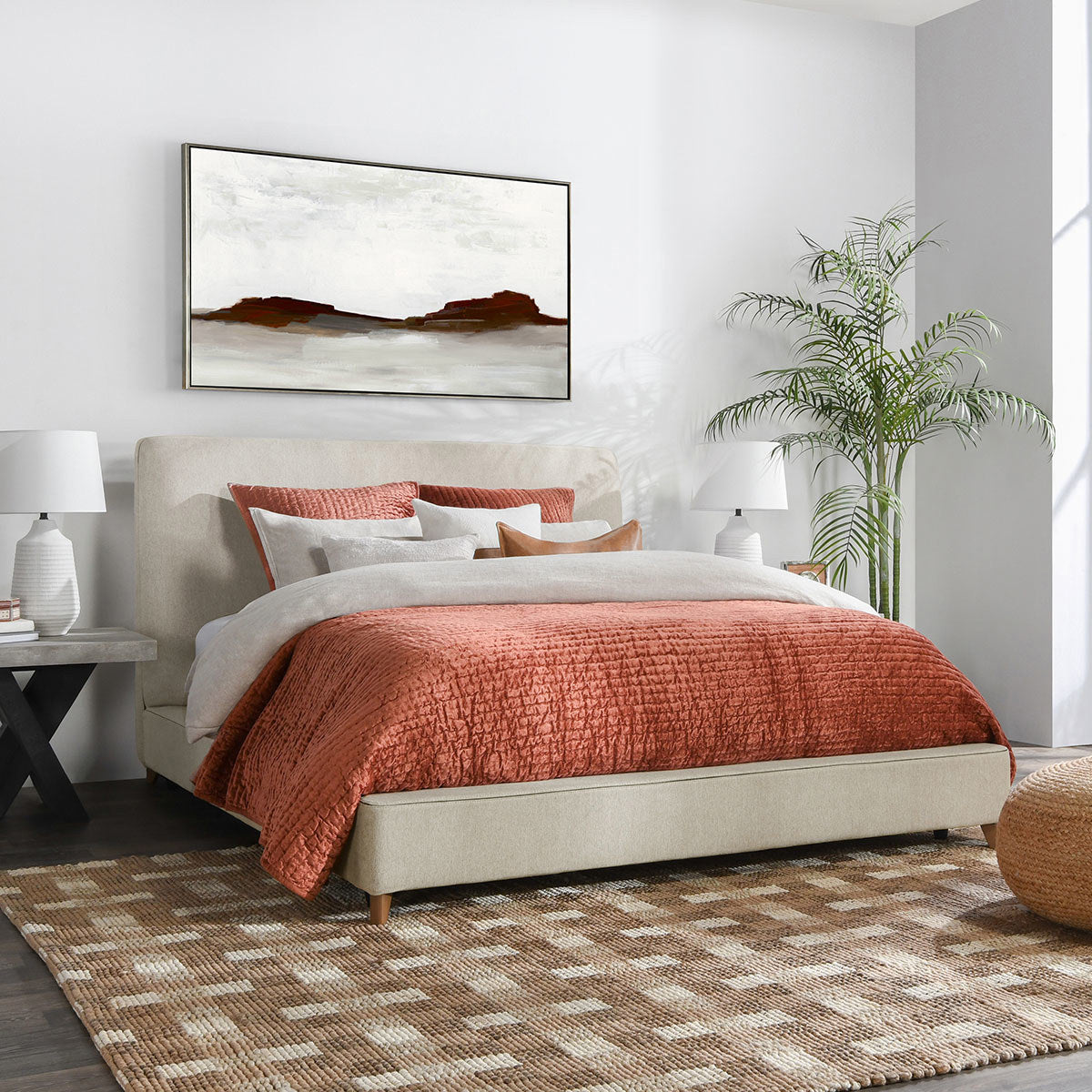 Classic Home Tate Upholstered Bed