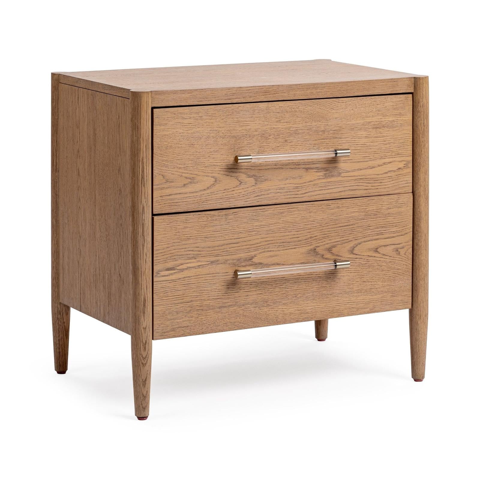 Classic Home Alisen 2 Drawer Nightstand