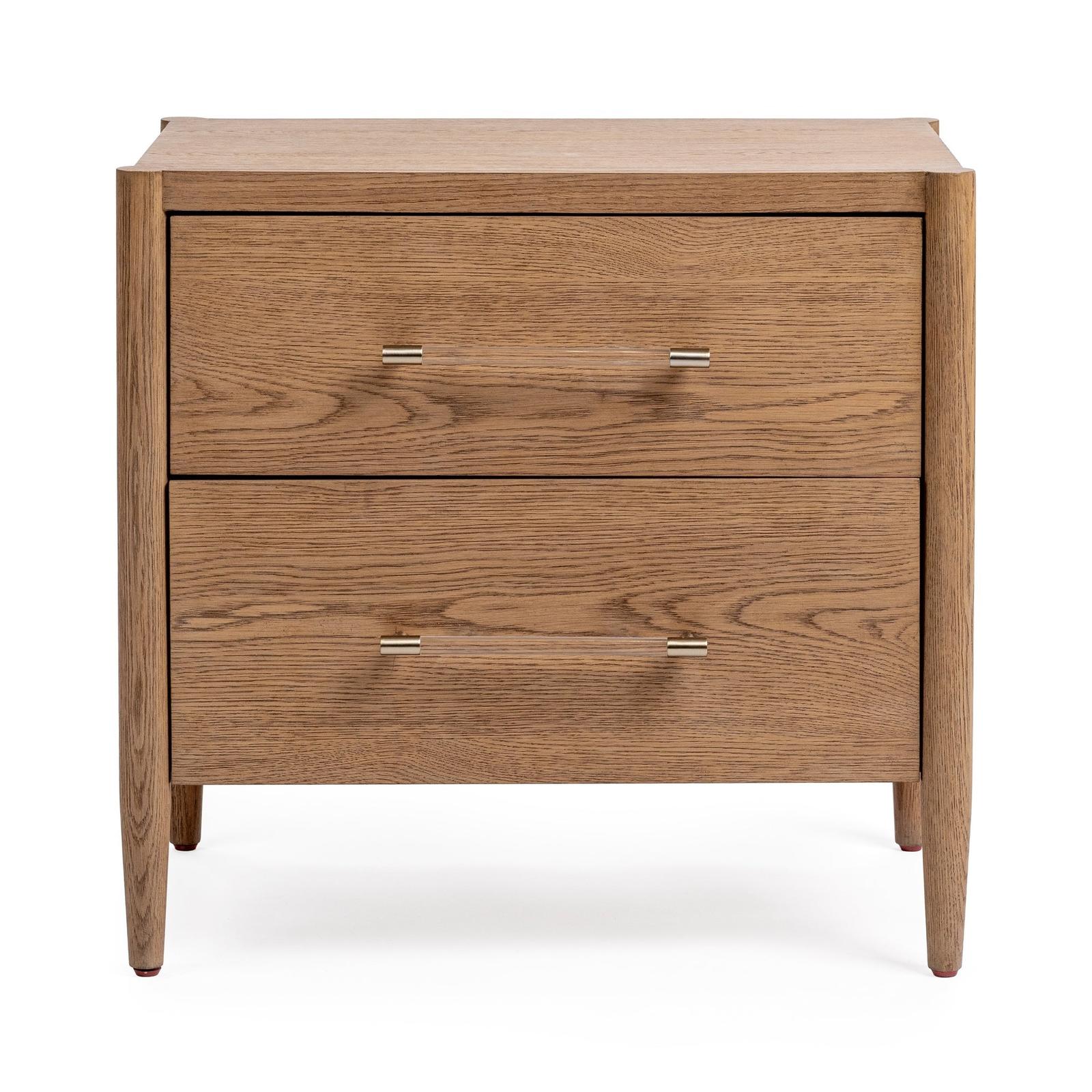 Classic Home Alisen 2 Drawer Nightstand