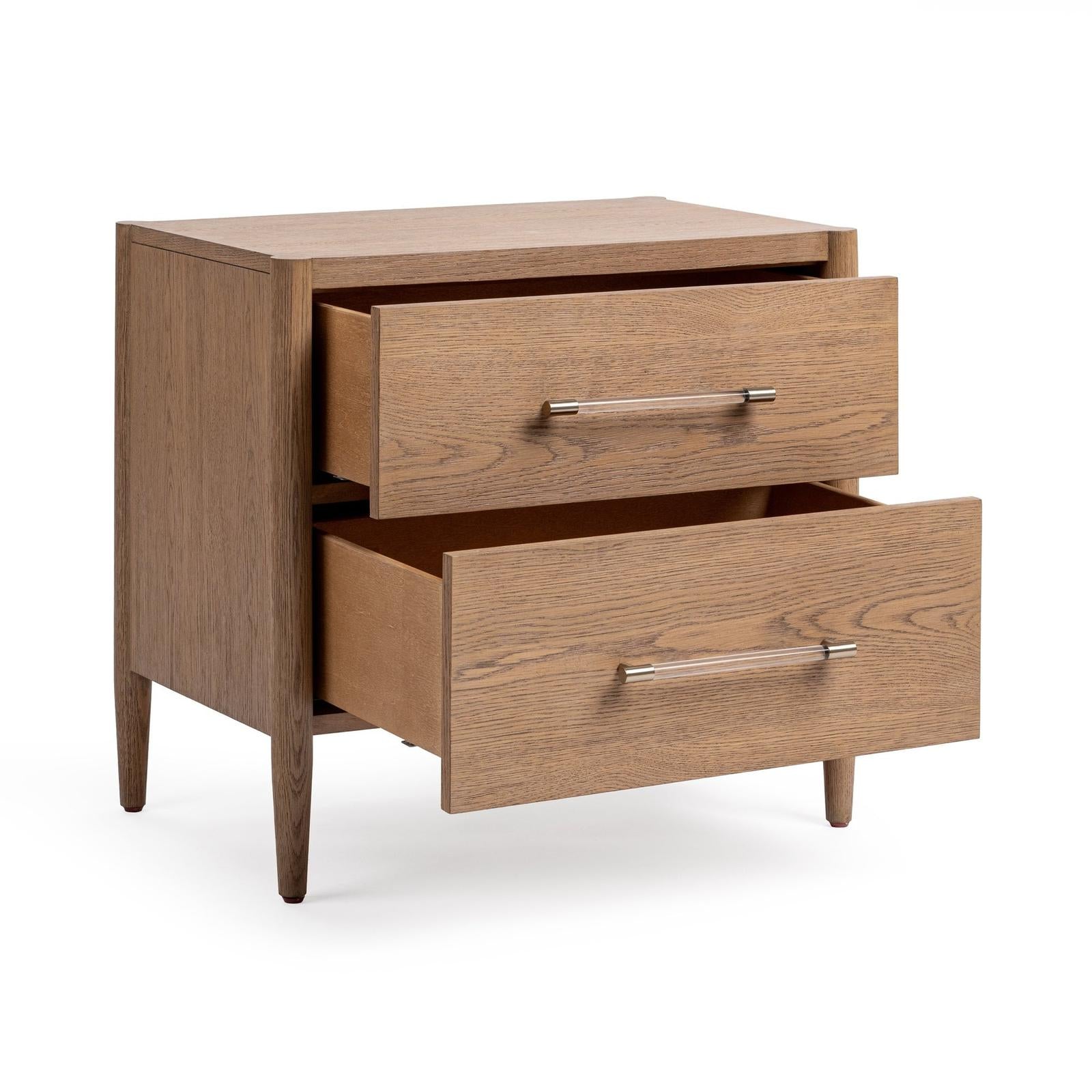 Classic Home Alisen 2 Drawer Nightstand