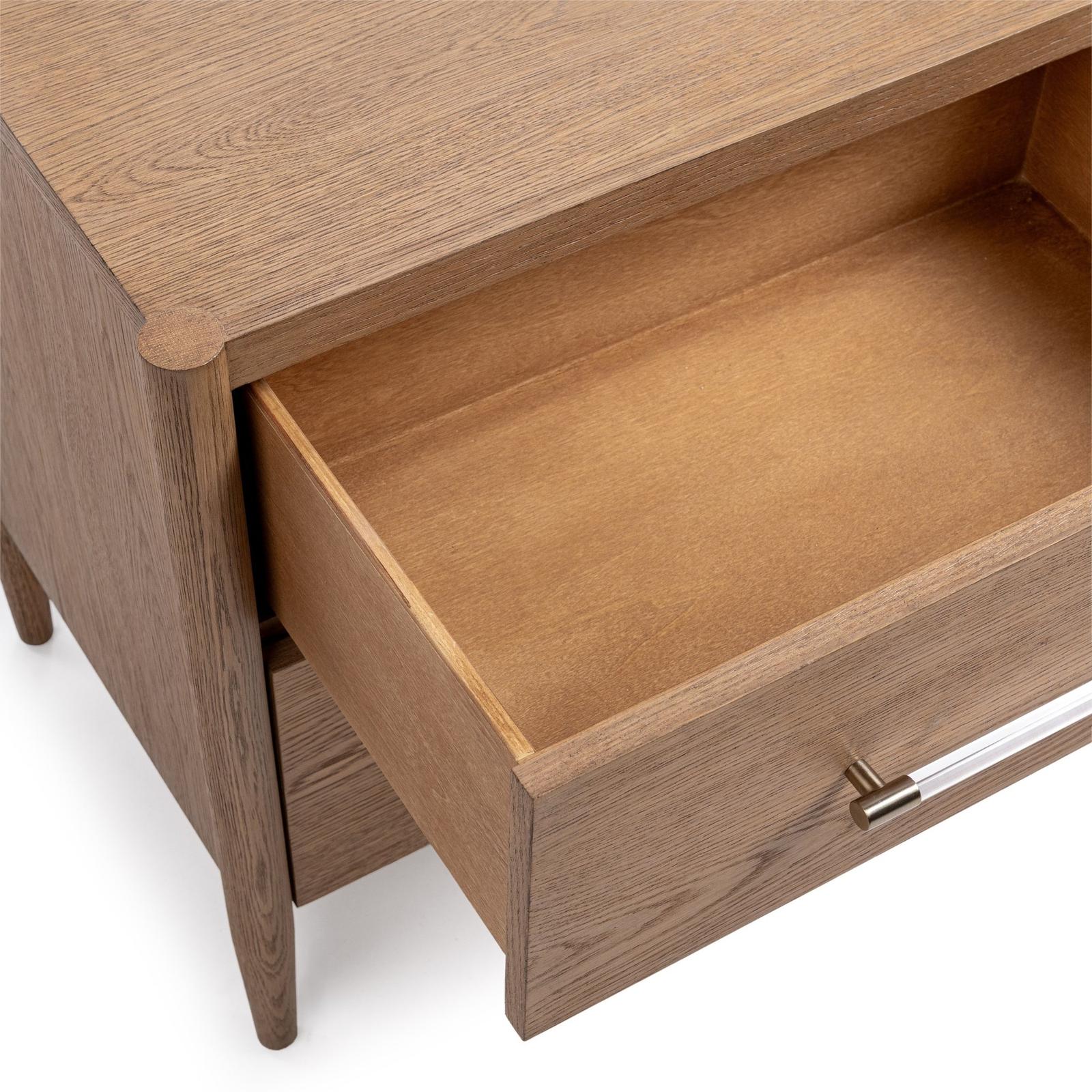 Classic Home Alisen 2 Drawer Nightstand