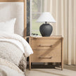 Classic Home Alisen 2 Drawer Nightstand