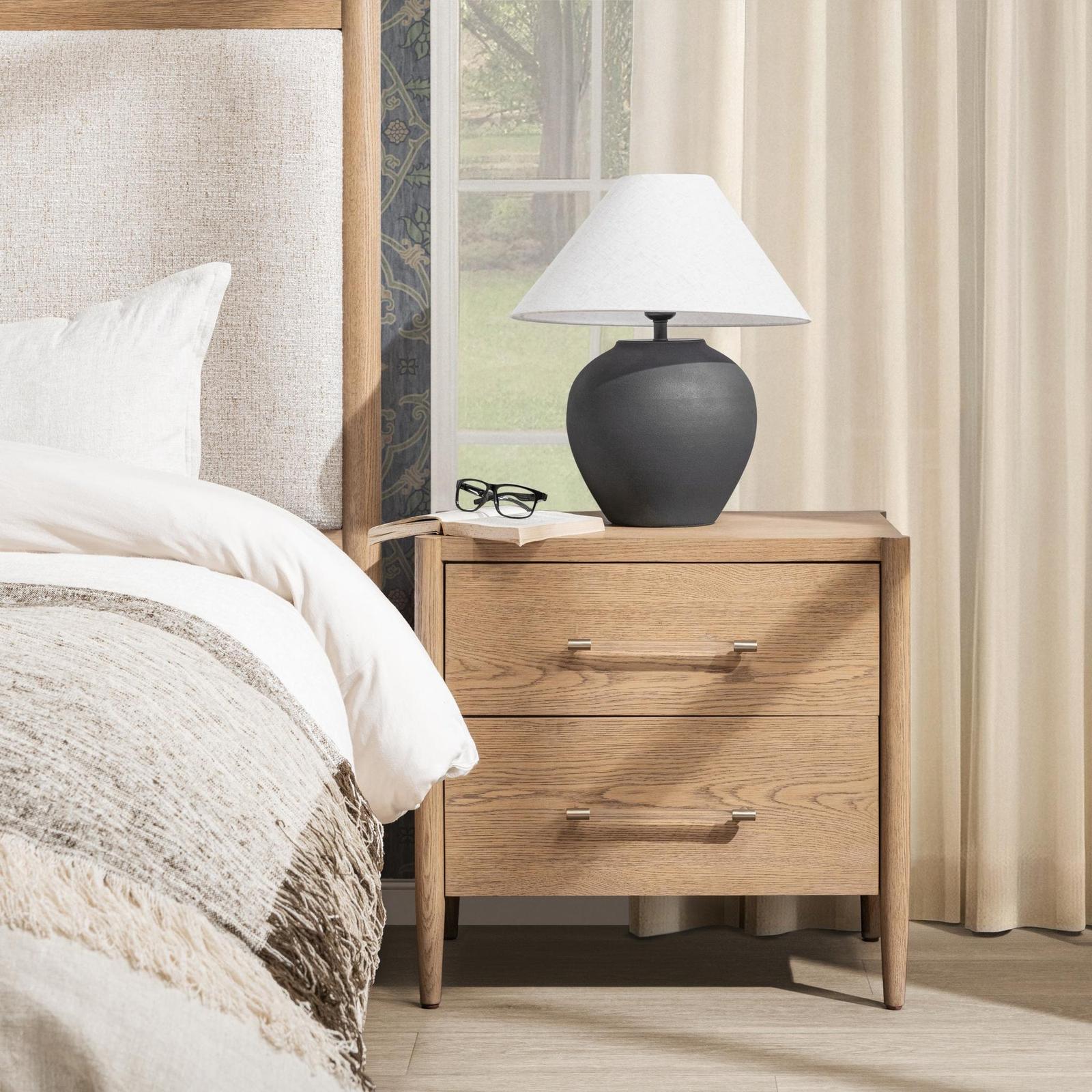 Classic Home Alisen 2 Drawer Nightstand