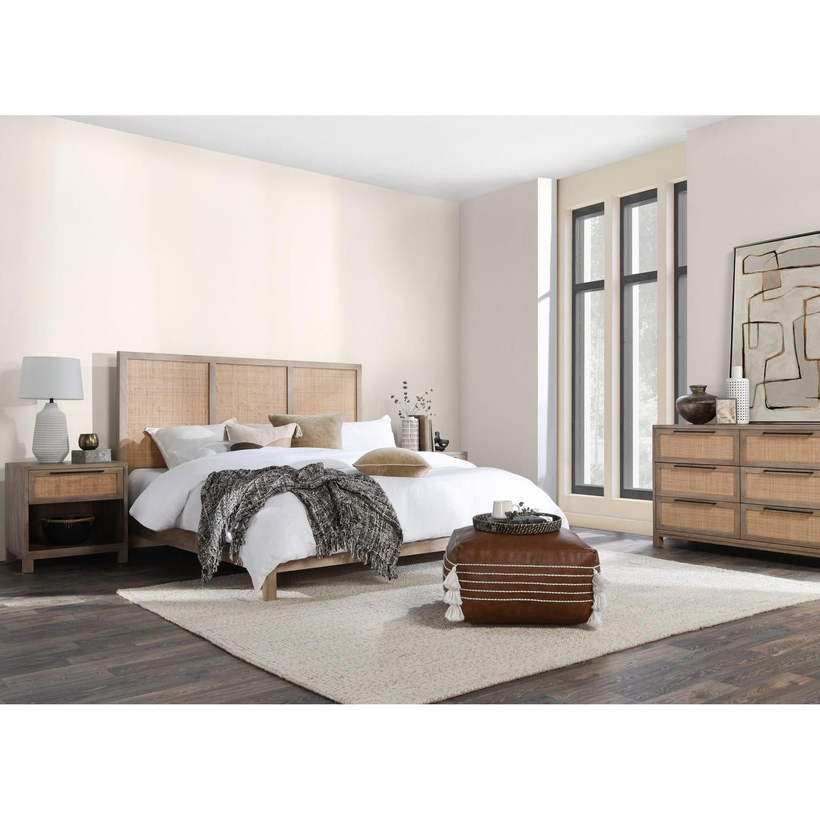 Classic Home Jensen Solid Wood 1 Drawer Nightstand