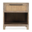 Classic Home Jensen Solid Wood 1 Drawer Nightstand