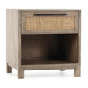 Classic Home Jensen Solid Wood 1 Drawer Nightstand