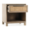 Classic Home Jensen Solid Wood 1 Drawer Nightstand