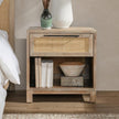 Classic Home Jensen Solid Wood 1 Drawer Nightstand