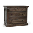 Classic Home Adelaide Solid Wood 3 Drawer Nightstand