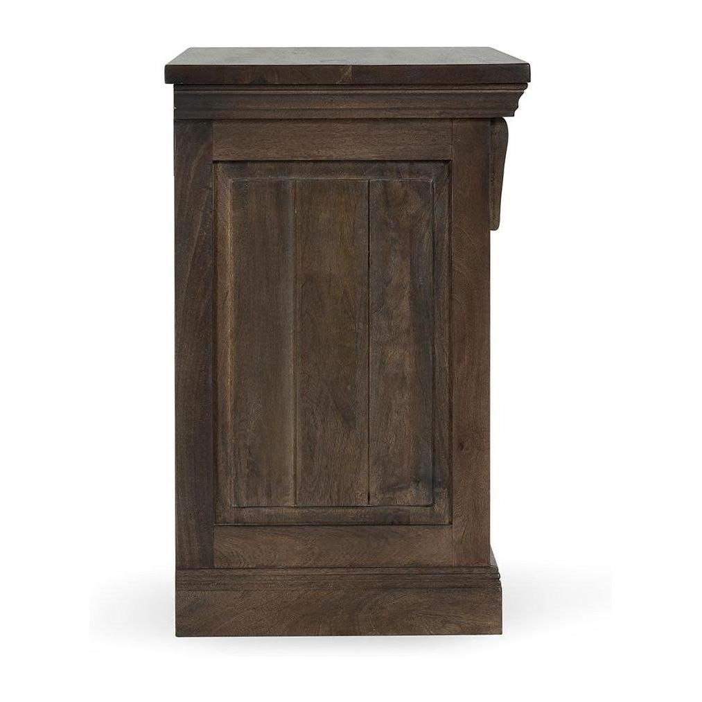Classic Home Adelaide Solid Wood 3 Drawer Nightstand