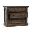 Classic Home Adelaide Solid Wood 3 Drawer Nightstand