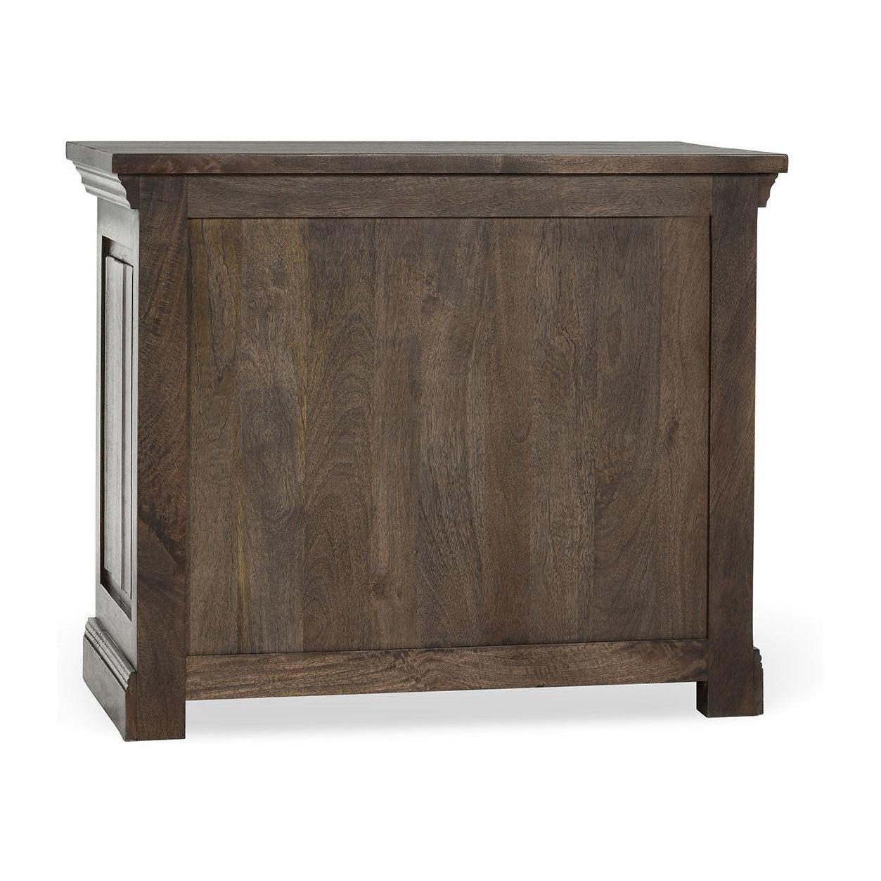 Classic Home Adelaide Solid Wood 3 Drawer Nightstand