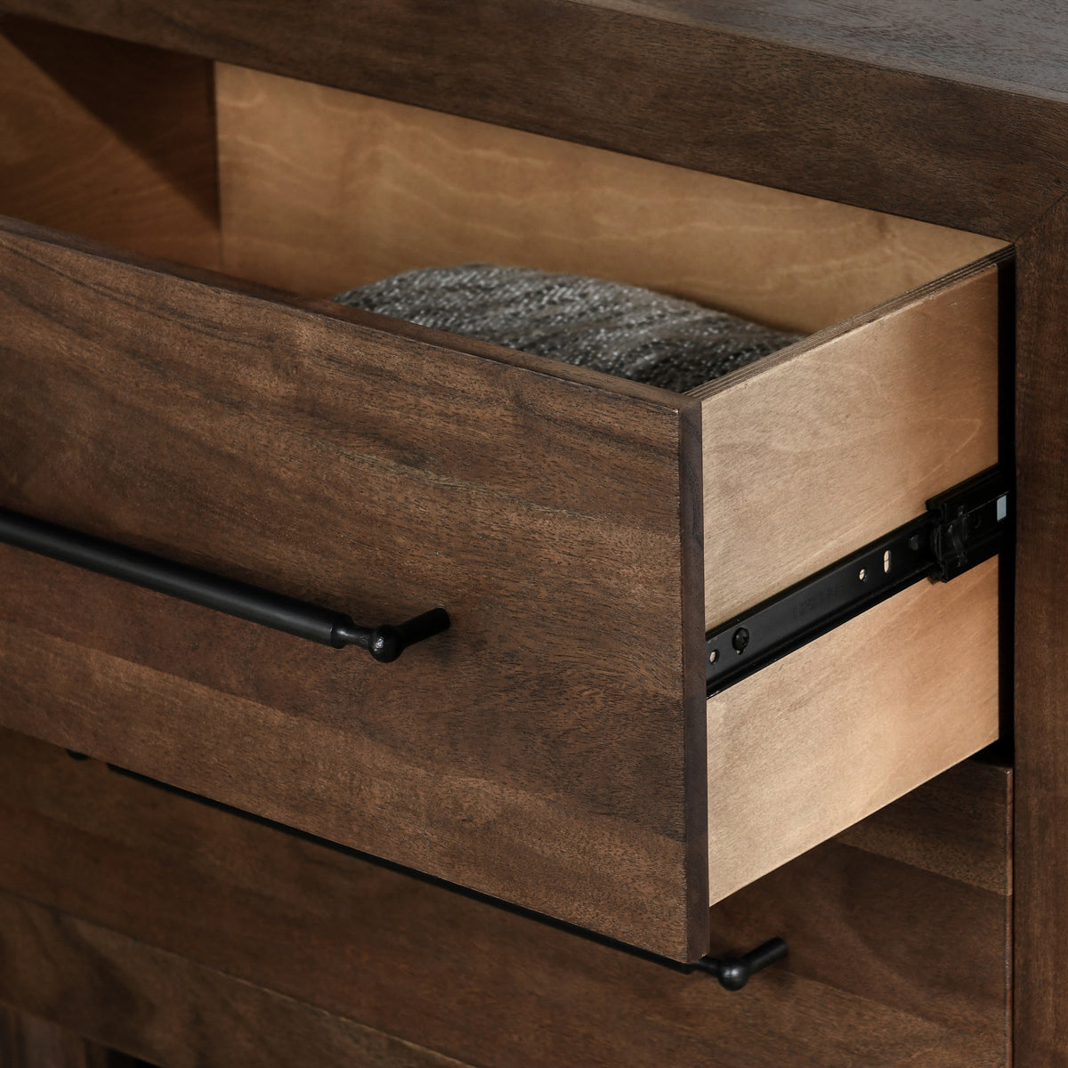 Classic Home Jaxon Solid Wood 2 Drawer Nightstand