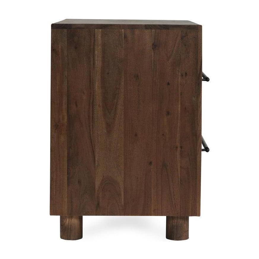 Classic Home Jaxon Solid Wood 2 Drawer Nightstand