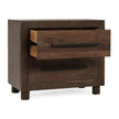 Classic Home Jaxon Solid Wood 2 Drawer Nightstand