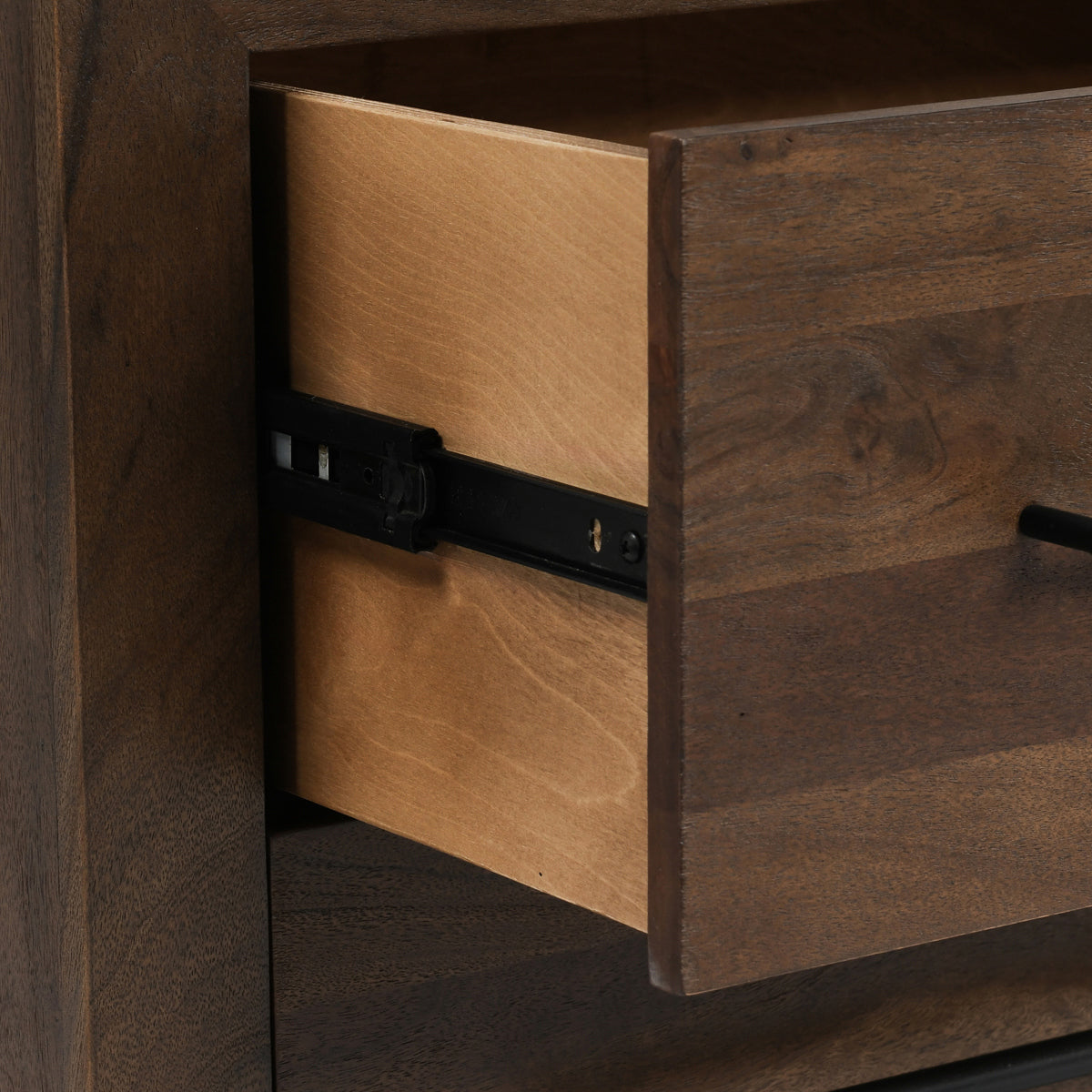 Classic Home Jaxon Solid Wood 2 Drawer Nightstand