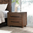 Classic Home Jaxon Solid Wood 2 Drawer Nightstand
