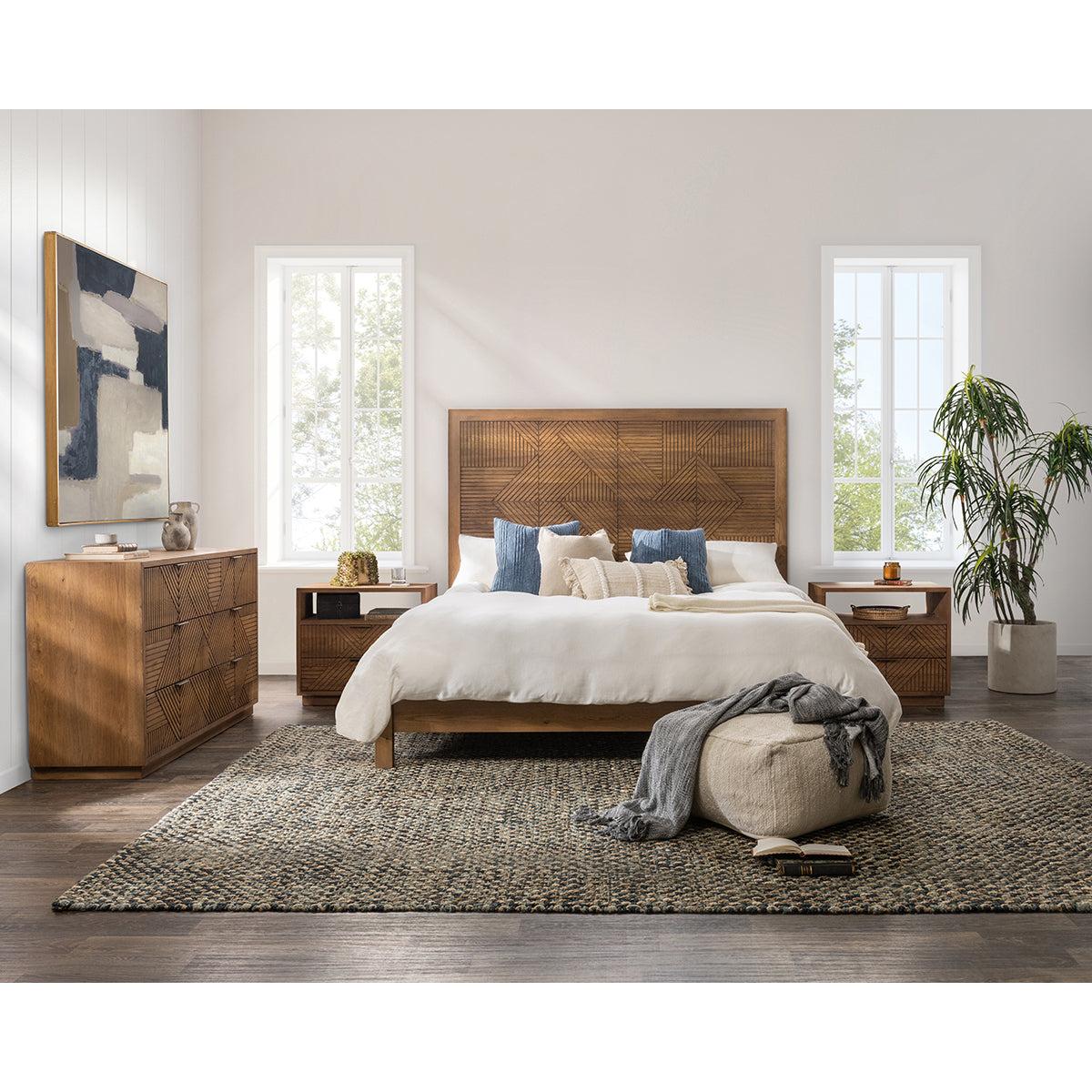 Classic Home Santa Clara 2 Drawer Nightstand