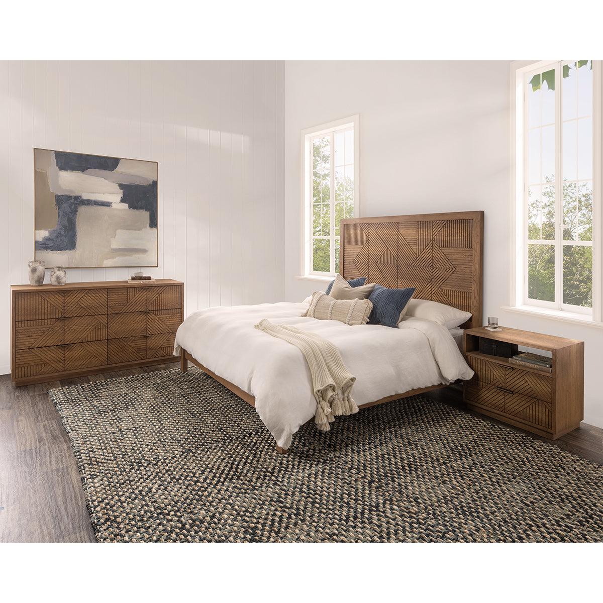 Classic Home Santa Clara 2 Drawer Nightstand