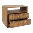 Classic Home Santa Clara 2 Drawer Nightstand