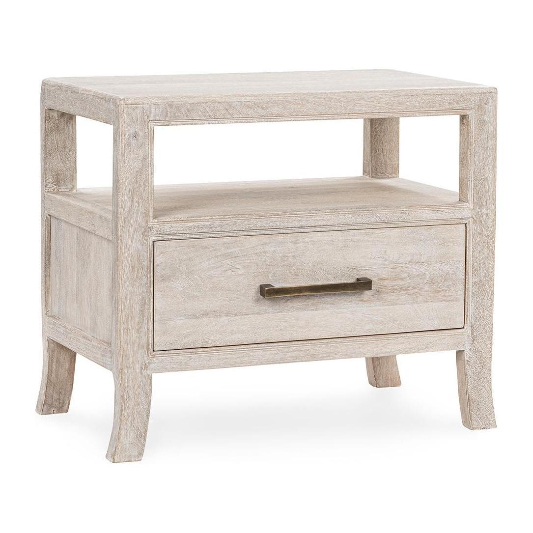 Classic Home Westmont Solid Wood 1 Drawer Nightstand