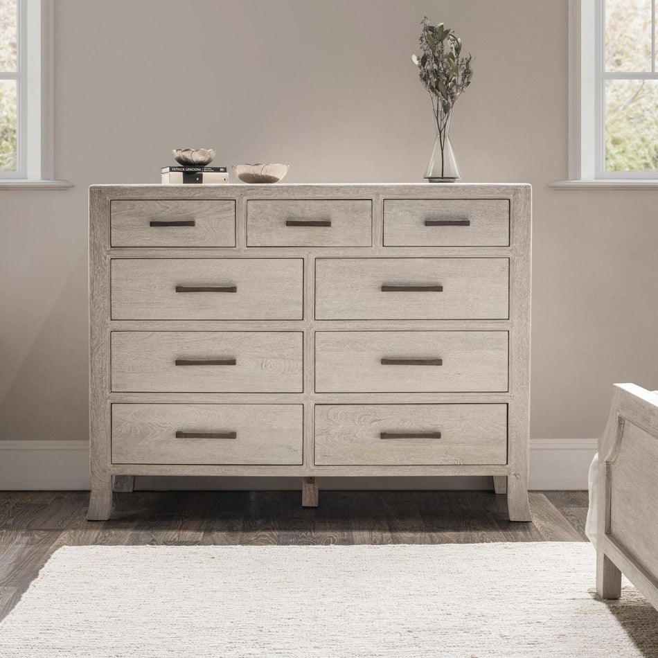 Classic Home Westmont Solid Wood 9 Drawer Dresser LTS