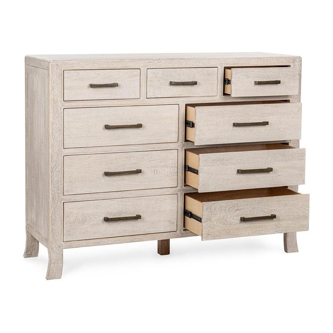 Classic Home Westmont Solid Wood 9 Drawer Dresser